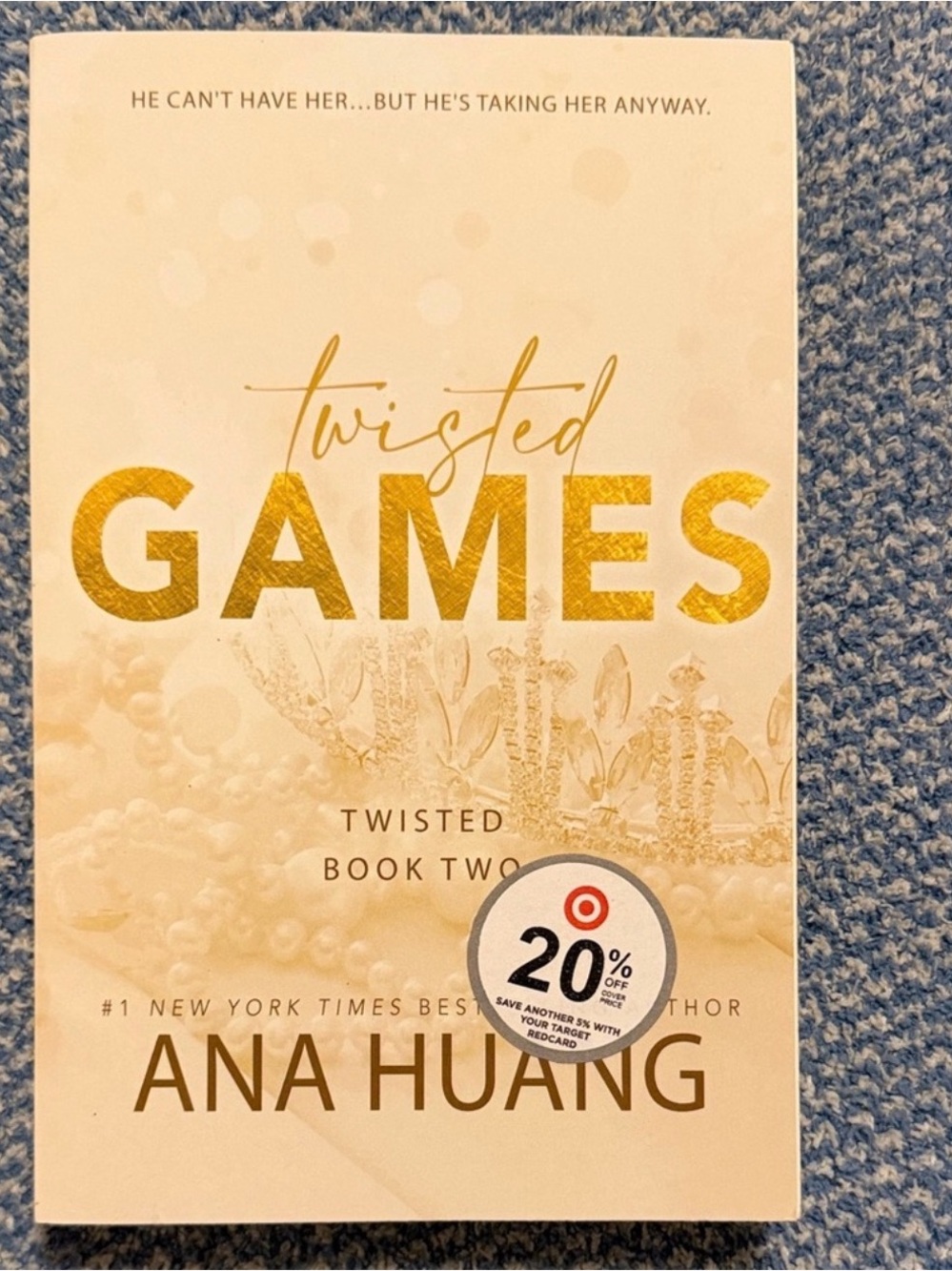 Twisted Games by - White and Gold Paperback (Twisted Book Two)